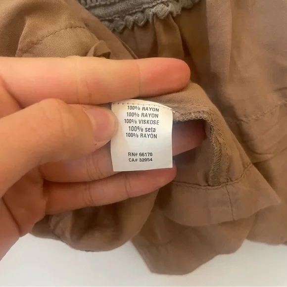 Anthropologie Blank London Sedona Embroidered Embellished Top Size Medium - Picture 6 of 10